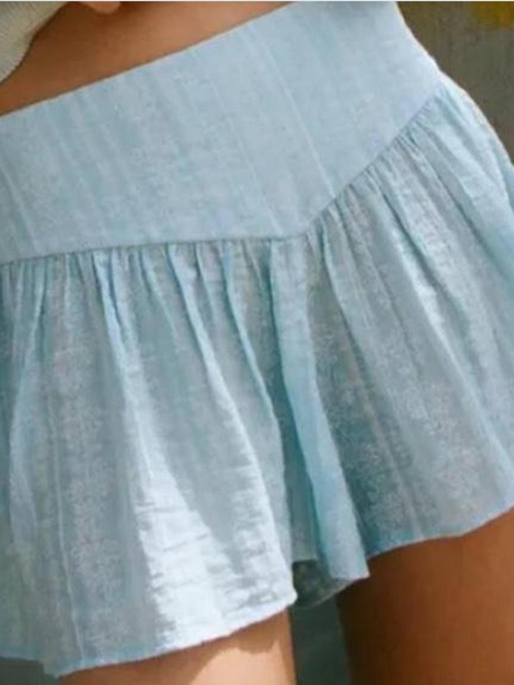 Size XS Zara Printed A-line Shorts Skort
